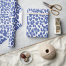Search for blue cheetah wrapping paper Pattern