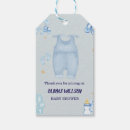 Search for baby announcement gift tags Blue