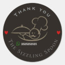 Search for restaurants stickers Chef