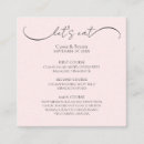 Search for dinner wedding enclosure cards Script
