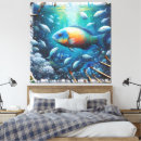 Search for underwater canvas prints Fish