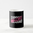Search for support breast cancer awareness mugs Fight