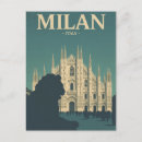 Search for milan postcards Duomo di milano