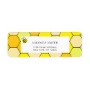 Search for honeycomb return address labels Baby shower