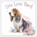Search for basset hounds stickers Cute