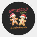 Search for funny gingerbread stickers President