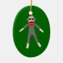 Search for sock christmas tree decorations Monkey