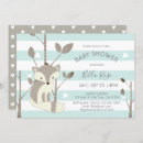 Search for mint and grey baby shower invitations Modern