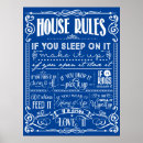 Search for house rules posters Country