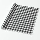 Search for black and white plaid wrapping paper Geometric