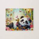Search for panda puzzles Illustration