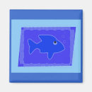 Search for cute graphics magnets Blue