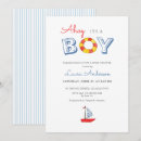 Search for sailboat baby shower invitations Cute