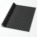 Search for black and white polka dot wrapping paper Chic