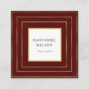 Search for borders business cards Burgundy