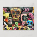 Search for evil skull postcards Death