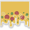 Search for funny pizza stickers Pattern