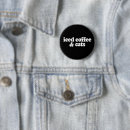 Search for funny coffee badges Latte