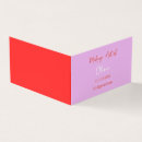 Search for folded business cards Spa