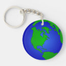 Search for globe rounded key rings Earth