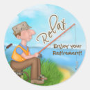 Search for retired man stickers Fishing