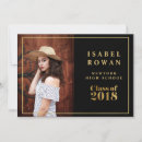 Search for golden graduation invitations Faux gold