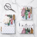 Search for family wrapping paper Cute