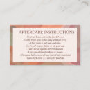 Search for aftercare business cards Modern