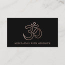 Search for om symbol business cards Aum