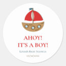 Search for cute nautical stickers Red