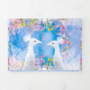 Search for love peacocks postcards Blue