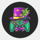 Search for mardi gras jester stickers Controller