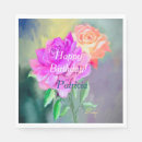 Search for special occasion napkins Birthday