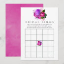 Search for fuchsia bridal shower invitations Watercolor flowers