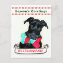 Search for giant seasonal cards Schnauzer