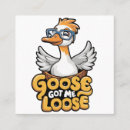 Search for goose business cards Duck