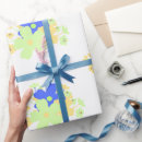 Search for blue green wrapping paper Yellow