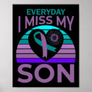 Search for my son posters Suicide prevention awareness