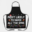 Search for drinking aprons Xmas