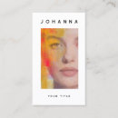 Search for art therapist business cards Makeup artist