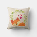 Search for red fox cushions Cartoon