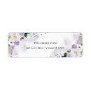 Search for return address label invitations Floral