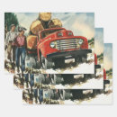 Search for log wrapping paper Vintage
