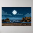 Search for moonlight on water posters Sea