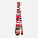Search for red black and white stripes ties Abstract