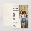 Search for fashion birthday invitations Modern