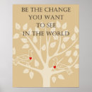 Search for change you wish see world posters Motivation