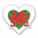 Search for welsh dragon stickers Country