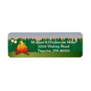 Search for marshmallow return address labels Campfire