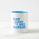 Search for eat sleep ski repeat mugs Skiing